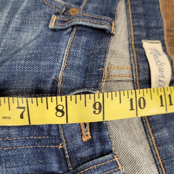 EUC Madewell Jeans Women's sz 26 Distressed Slim Boyjean Rip & Repair Edition - Picture 9 of 11